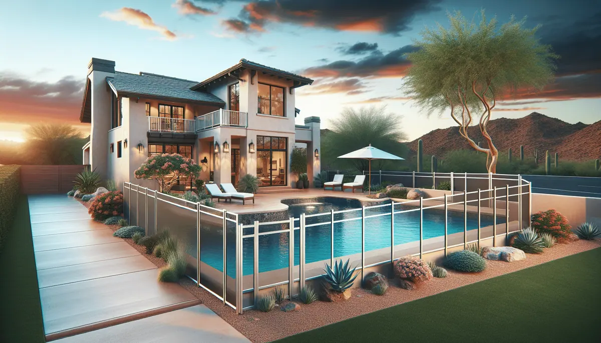 Guide illustration for A Comprehensive Guide to Aluminum Pool Fence Installation