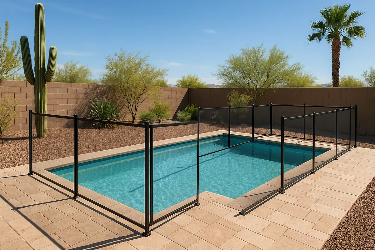 Guide illustration for DIY Pool Fence Designs to Complement Your Backyard
