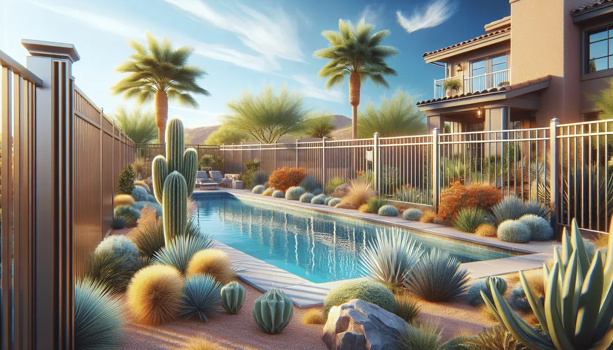 Guide illustration for Essential Maintenance Tips for Your Aluminum Pool Fence