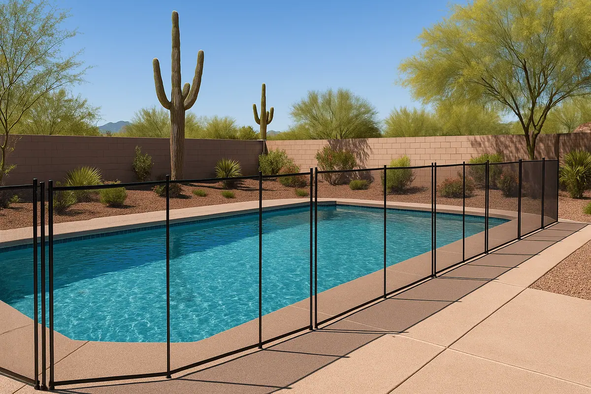 Guide illustration: How Mesh Pool Fences Save Lives: Real Stories from Homeowners