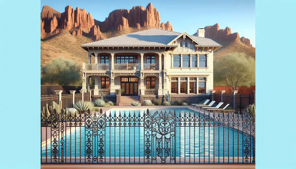 Guide illustration: How to Customize Your Wrought Iron Pool Fence
