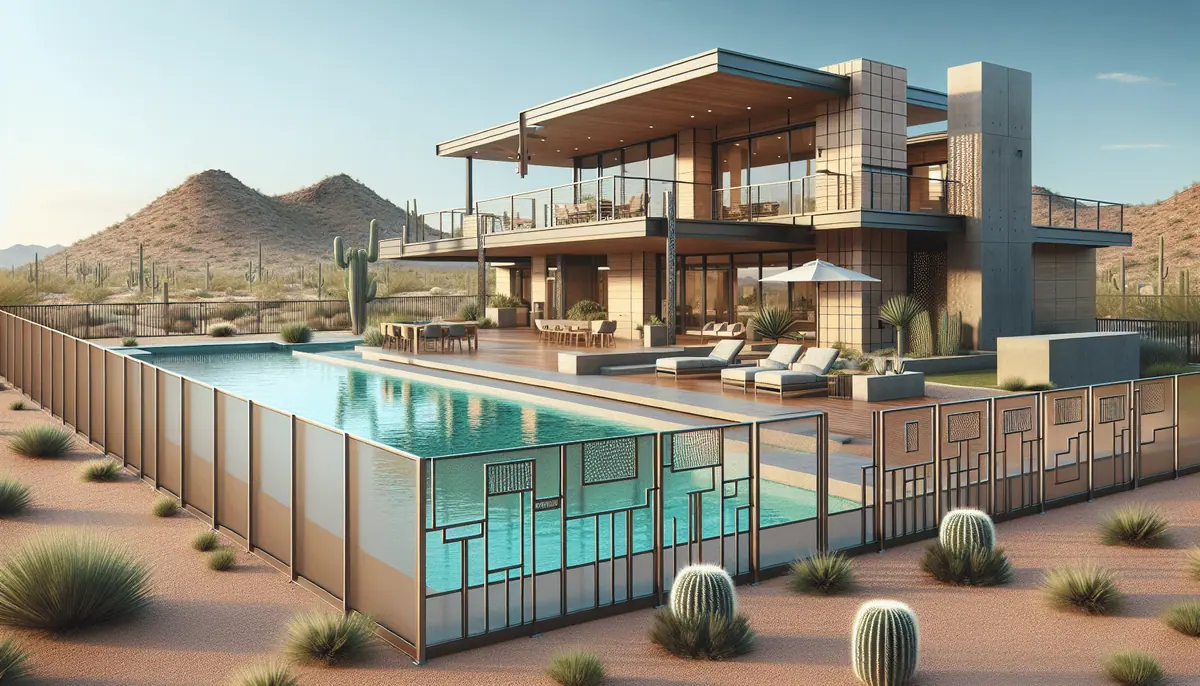 Guide illustration: Innovative Child-Safe Pool Fence Options for Modern Homes