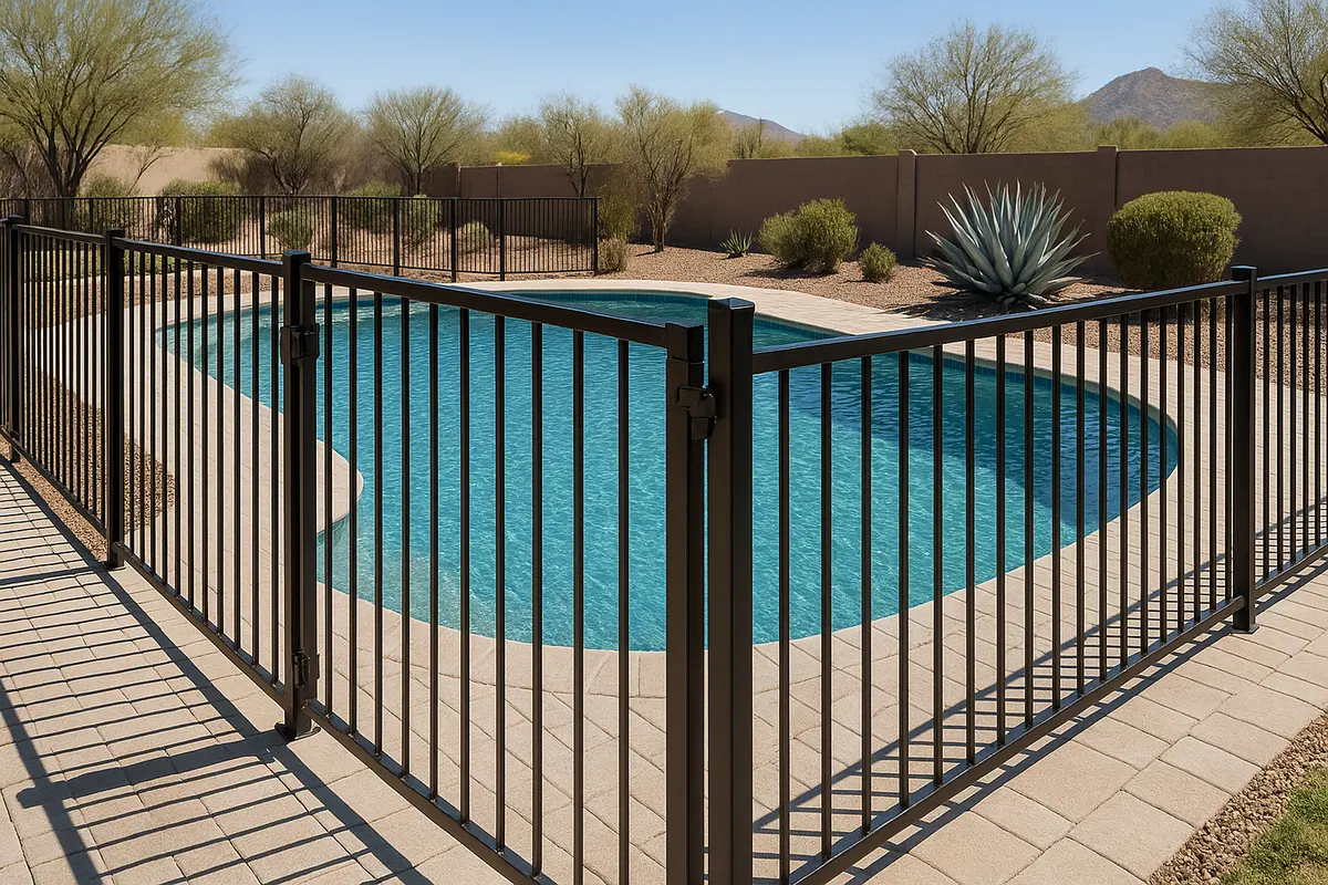 Guide illustration for Keeping Your Pool Area Safe: Fence Maintenance Essentials