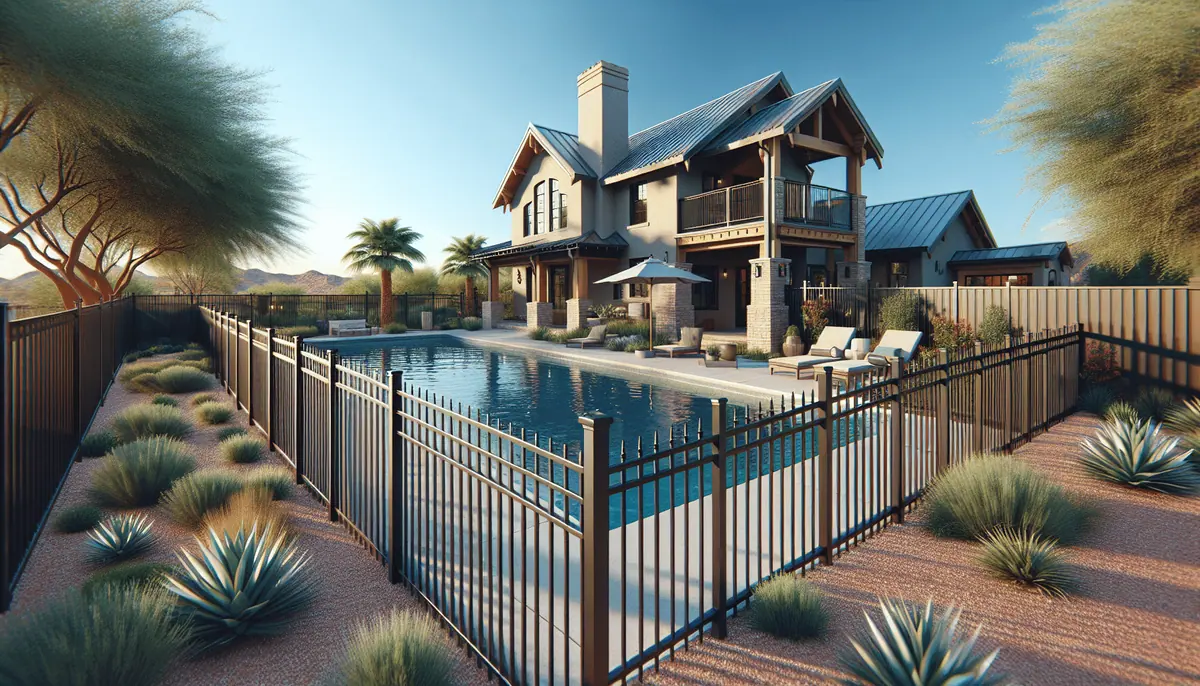 Guide illustration for Maximizing Your Backyard’s Aesthetics with an Aluminum Pool Fence