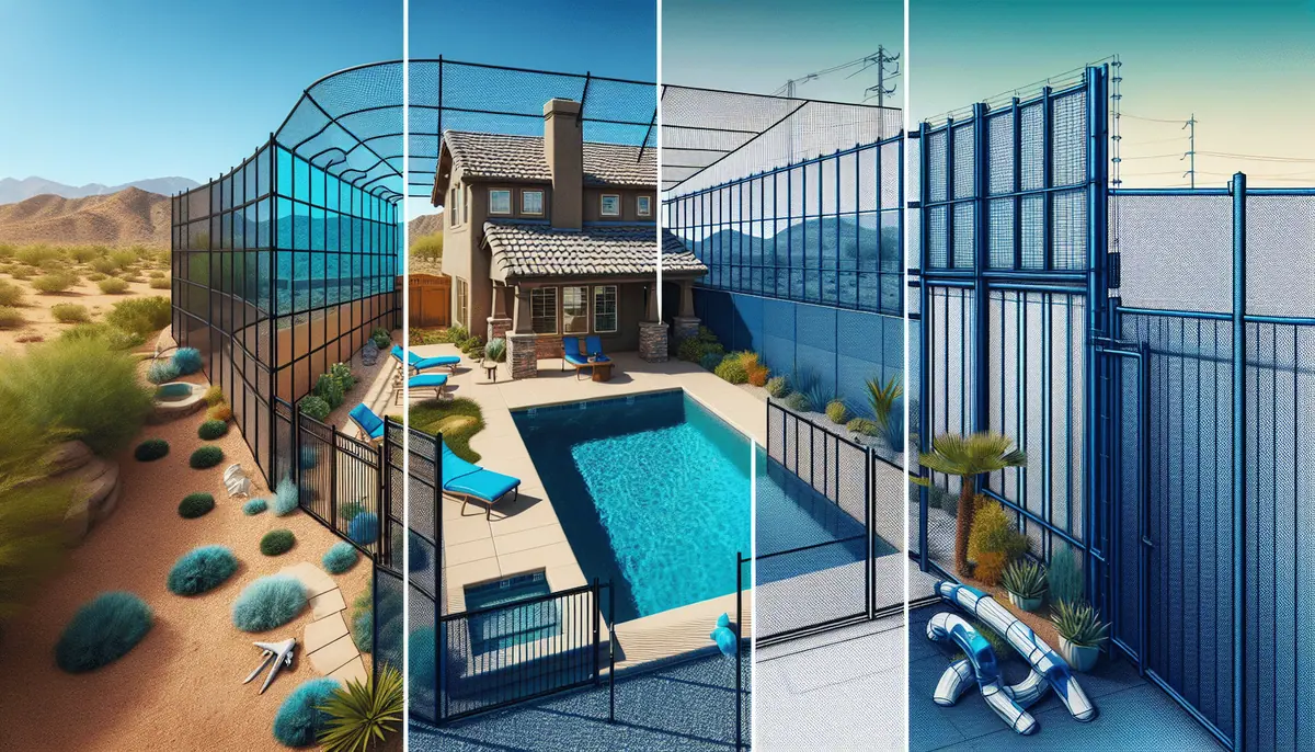 Guide illustration: Mesh Pool Fences vs. Other Safety Barriers: A Comprehensive Comparison