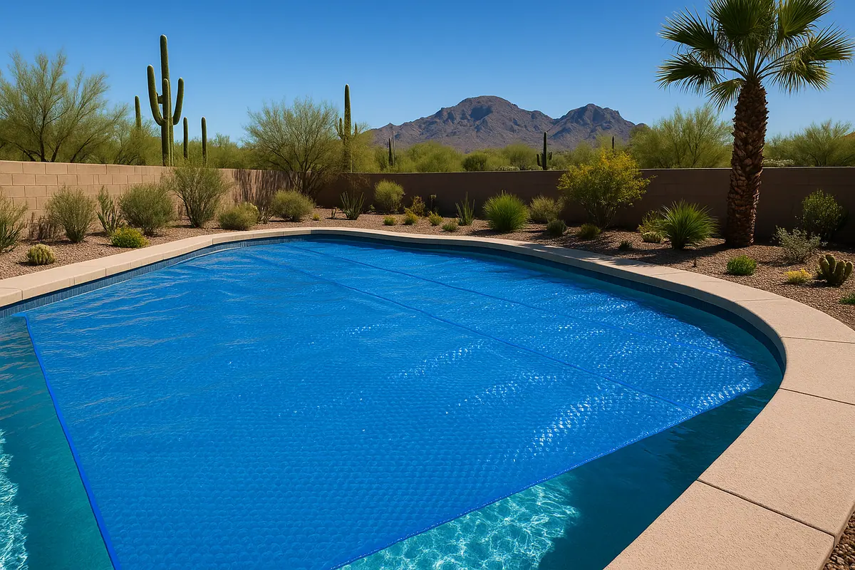 Guide illustration for Solar Pool Covers: Harnessing the Sun’s Energy to Heat Your Pool