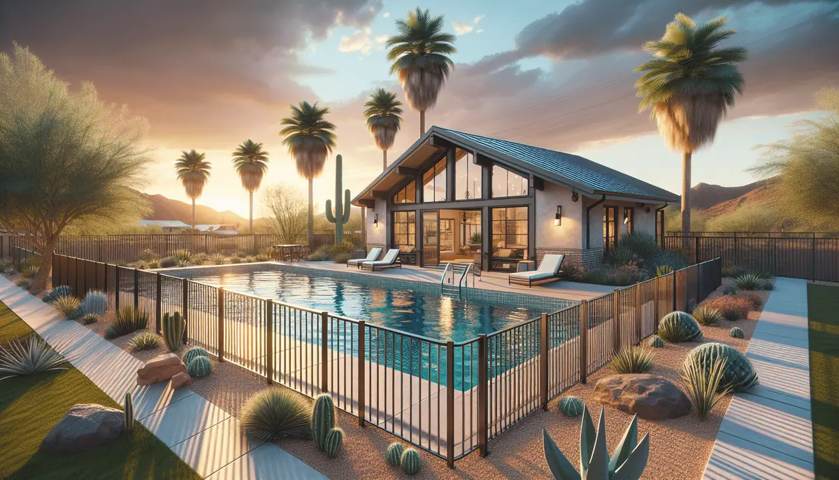 Guide illustration for The Cost-Benefit Analysis of Aluminum Pool Fences