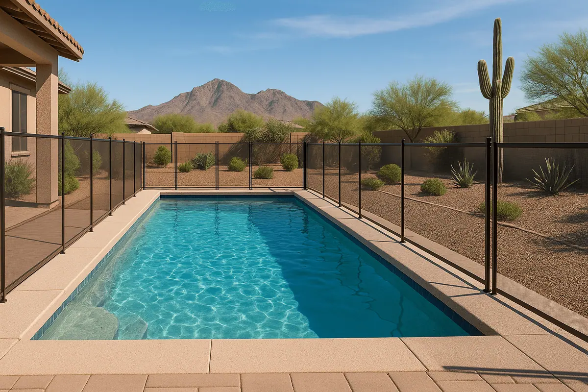 Guide illustration: The Cost-Effectiveness of Investing in a Removable Pool Fence