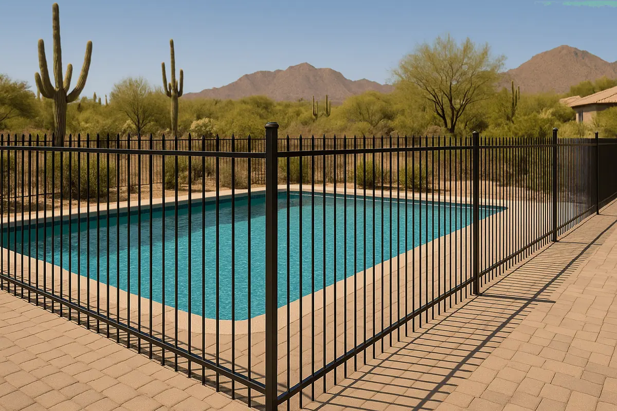 Guide illustration: Wrought Iron Pool Fence Regulations You Need to Know