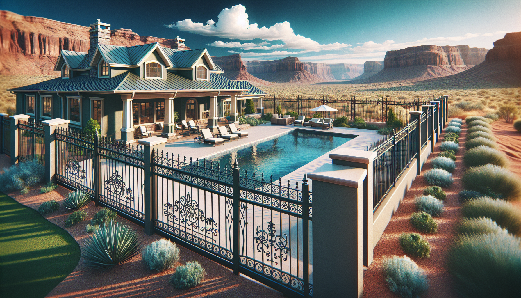 You are currently viewing The Cost of Wrought Iron Pool Fences: What to Expect